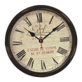 thumbnail image 2 of Reloj colgante de pared, reloj de pared con números romanos, regalo, Arte de la pared Decoración, decoración de pared, reloj Retro, reloj de pared, 2 of 9