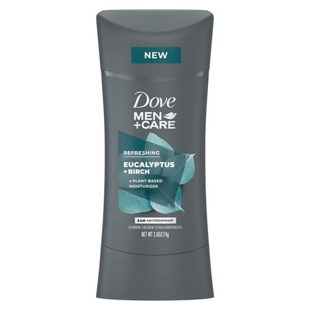 2X - Dove Men+Care Eucalyptus + Birch Antiperspirant Deodorant - 2.6 oz