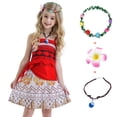 thumbnail image 3 of Vestido Cotrio Moana con accesorios para niñas de 5 años, talla 6, 3 of 6