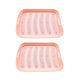 thumbnail image 1 of 2X MáQuina de Salchichas Rosa-6 en 1, Molde DIY para Hacer Perritos Calientes, Molde de Silicona para JamóN Hecho A Mano, MáQuina de Alimentos, Utensilios de Cocina, 1 of 2