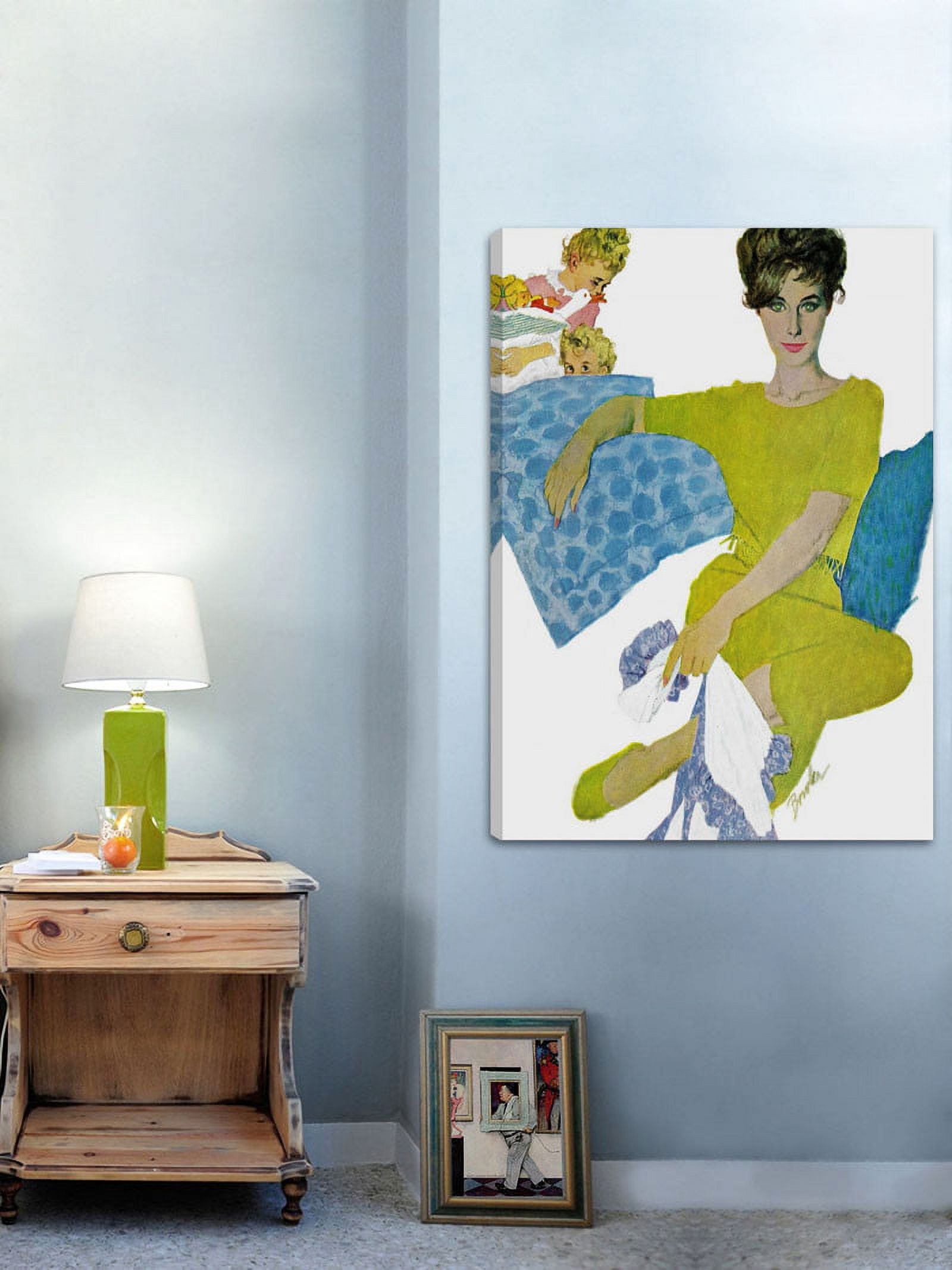 Marmont Hill "The Girl Who Pretended" by Joseph Bowler Painting Print on Canvas