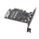 thumbnail image 4 of Tarjeta PCI Express a EE. UU., PCIe a tipo C, tarjeta controladora de PC Ieto tipo C, tarjeta de expansión para PC Ie a EE. UU., diseño revolucionario, 4 of 9