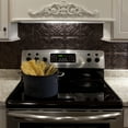 thumbnail image 5 of FASÄDE Traditional Style 1 Decorative Vinyl Backsplash 15 sq ft Kit in Smoked Pewter, 5 of 6