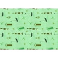 thumbnail image 1 of Ahgly Company Indoor Rectangle Patterned Dragon Green Area Rugs, 7' x 10', 1 of 6