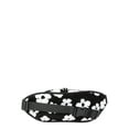 thumbnail image 4 of No Boundaries Women's Hands Free Rectangular Fanny Pack Black and White Floral, 4 of 5