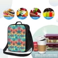 thumbnail image 4 of Disketp Hawaii Palms Bolsa Térmica Estampada para Almuerzo, Lonchera para Hombres y Mujeres Adultos, 4 of 7