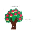 thumbnail image 2 of FONDOTIN 2 Sets Classroom Tree Bulletin Board Set Number Recognition Rosy Supply, 2 of 7