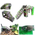 thumbnail image 1 of Flmtop Cache-Tortue en Résine pour Escalade Terrasse le Reptile Aquarium Paysage B2, 1 of 9
