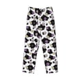 thumbnail image 4 of Xecao Daisies Flowers Men's Straight Lounge Pajama Pants: The Ultimate in Comfortable Sleepwear, 4 of 9