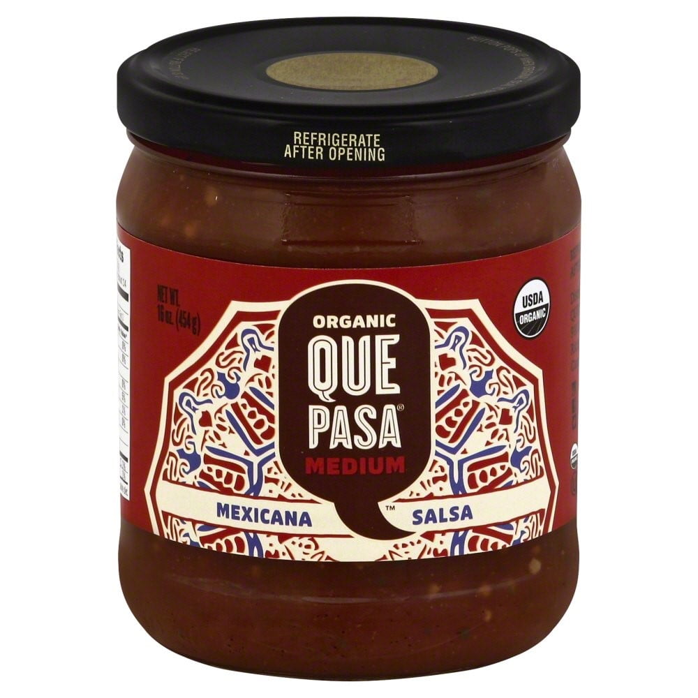 Que Pasa Mexican Salsa, Medium, 16 Oz