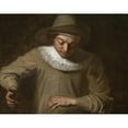 thumbnail image 3 of Philippe Mercier 14x12 Black Modern Framed Museum Art Print Titled - Pierrot Catching a Fly (1740-50), 3 of 5