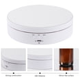 thumbnail image 3 of MasteelfCA 1pc Electric USB Powered Rotating Turntable Display Plate Revolving Stand, 3 of 8