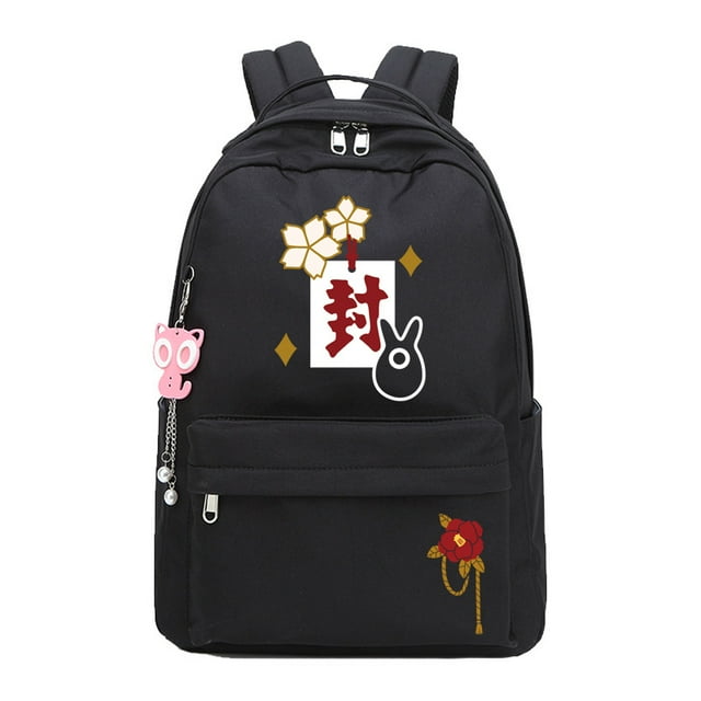 Mochila escolar Hanakos Kuns Anime para niños de 29 x 13,5 x 41 cm