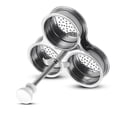 thumbnail image 3 of Recubrimiento antiadherente, cazador furtivo de huevos de liberación rápida, vaporizador de alimentos, 3 tazas, máquina de desayuno, utensilios de cocina para microondas poroso seitruly HA009294-01, 3 of 6