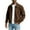 Brown, variant on Wutalume Men's Retro Corduroy Fashion Casual Long-Sleeve Pocket Jacket, Retro Style with Functional Pockets, Soft Fabric for Comfort, Ideal for Daily and Seasonal Wear,Black L