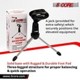 thumbnail image 4 of Premium Mini Microphone Stand Tripod Universal Adjustable Desk Microphone Stand Portable Foldable Table Top Desktop Stand with Small Plastic Microphone Clip 5 Core, 4 of 4