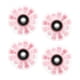thumbnail image 1 of 4 ruedas luminosas para patines de doble fila. Rosa, 1 of 9