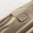 thumbnail image 4 of HAOTAGS Boys Loose Cargo Pants,Elastic Sports Casual Outerwear Work Pants Mosquito Proof Pants Khaki 6 Years, 4 of 9
