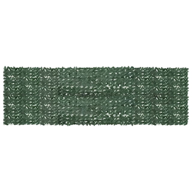 vidaXL Balcony Screen with Dark Green Leaves 500x150 cm