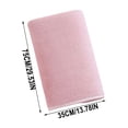 thumbnail image 3 of Toalla de microfibra y vellón 75x35 cm, súper absorbente, suave, reutilizable, disponible en 8 colores para rostro, manos, baño, fitness, viajes y uso doméstico., 3 of 9