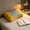 Yellow-Free Size/YE, variant on Buckwheat Pillow Adjustable Loft Ergonomic Neck Support Pillow Core Natural Hull Filling Cotton Cover for Sleeping Home Dorm