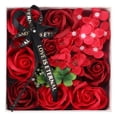 thumbnail image 1 of Jabón De Baño Flor De Rosa Jabón Perfumado Floral Realista Jabón Delicado De Rosa Flores De Rosa Artificiales Para El Día De San Valentín Aniversario Cumpleaños Día De La Madre seitruly HA028126-02, 1 of 7