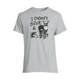 thumbnail image 5 of I Don't Give a Rat's Funny Men's Graphic Tee with Short Sleeves, Sizes S-3XL, 5 of 5