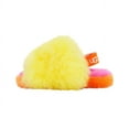 thumbnail image 2 of Ugg X Big Bird Girl's Kid's Fluff Yeah Slide Sandals, 2 of 4
