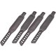 thumbnail image 3 of 2 Pairs Bike Pedal Straps Adjustable Length Universal Pedal Straps for Spinning Exercise Cycle Home or Gym, 3 of 5