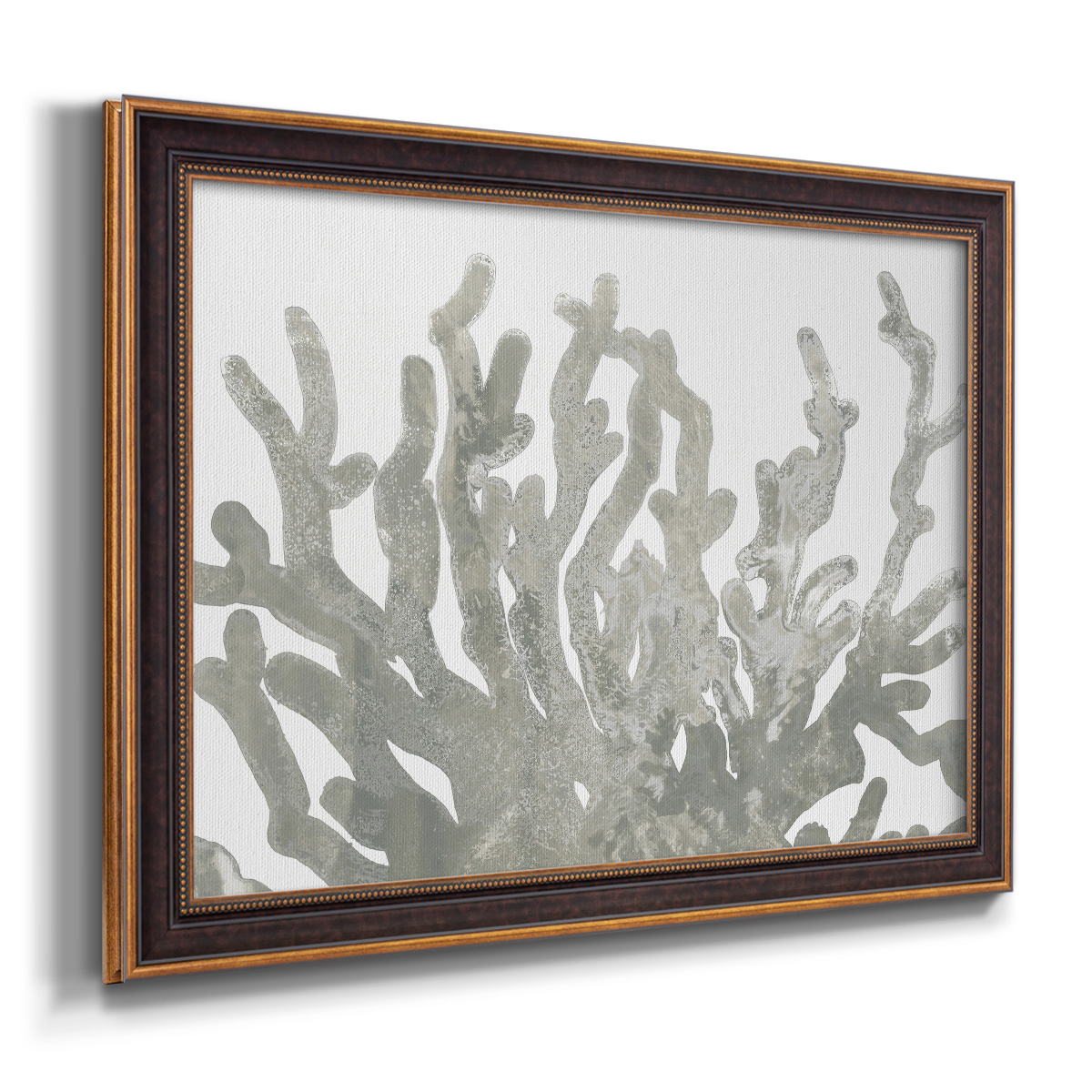 Stone Macro Coral III Premium Framed Canvas- Ready to Hang
