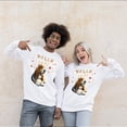thumbnail image 4 of Hello Fall Basset Hound Enjoys Warm Campfire Autumn Night Bright Moon Sweatshirt Unisex Merch Bassets Dog Breed Lovers Gifts Idea - 01008, 4 of 6