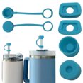 thumbnail image 3 of Tapón antiderrames para taza de agua 6 uds. tapas de paja de silicona accesorios para tazas JShteea  El nuevo, 3 of 6
