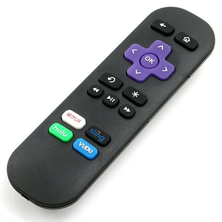 New Replacement Remote Control for Roku 1 2 3 4 (HD, LT, XS, XD) Streaming Player Roku (Best Radio Streaming Service)