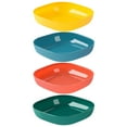 thumbnail image 4 of EeaseCA 8 Pcs Assiettes de Service pour Apéritif Assiettes à Sauce Simples Plateaux à Collation (Couleur Assortie), 4 of 7