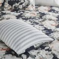 thumbnail image 3 of Madison Park Mavis 8-Piece Cotton Printed Reversible Comforter Set in White, 3 of 25