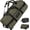 Green, variant on ZJQYDS 45/80/100L Carry-On Rolling Duffel Bag with Wheels, Medium Durable Travel Duffle w/Toiletry Bag, Packable, Foldable with Shoulder Straps- Use as Luggage or Backpack, Men/Women (Black)