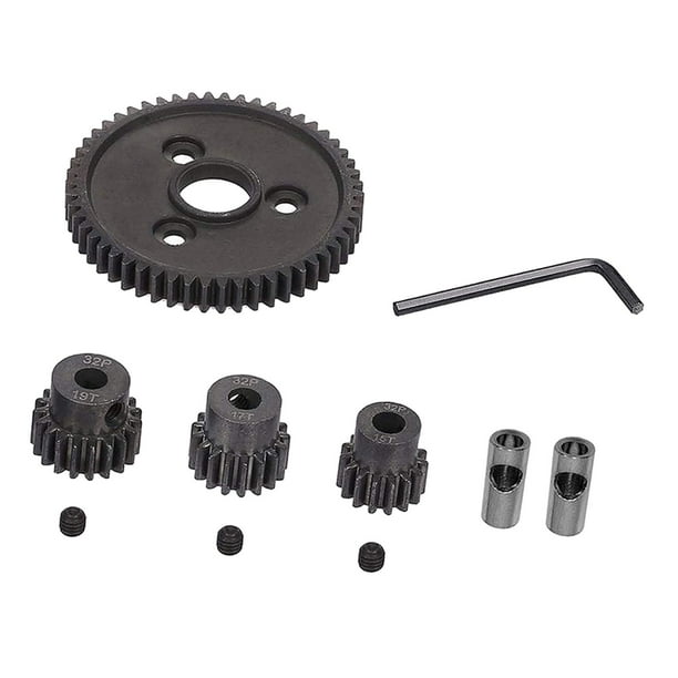 Engranaje de coche RC con piñones 15T / 17T / 19T Juegos de engranajes para 4x4 Accesorios de piezas de coche modelo RC Sunnimix Equipo de coche RC