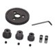 thumbnail image 1 of Engranaje de coche RC con piñones 15T / 17T / 19T Juegos de engranajes para 4x4 Accesorios de piezas de coche modelo RC Sunnimix Equipo de coche RC, 1 of 6