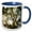 Blue/White, variant on 3drose, Live Oak Old Tree Branches Spanish Moss 3d, 15oz Mug