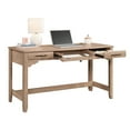thumbnail image 4 of Sauder Rollingwood Writing Desk, Brushed Oak Finish, 4 of 15