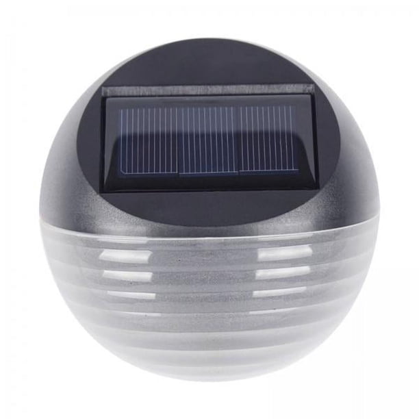 luz de cerca al aire libre,Luz solar para cubierta,decoración led impermeable para exteriores,barandilla poste piscina patio valla paso iluminación,muelle porche terraza mirador 2 piezas