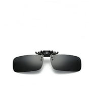 Bingirl Clip On Style Sunglasses UV400 Polarized Fishing Eyewear Day Time / Night Vision Glasses