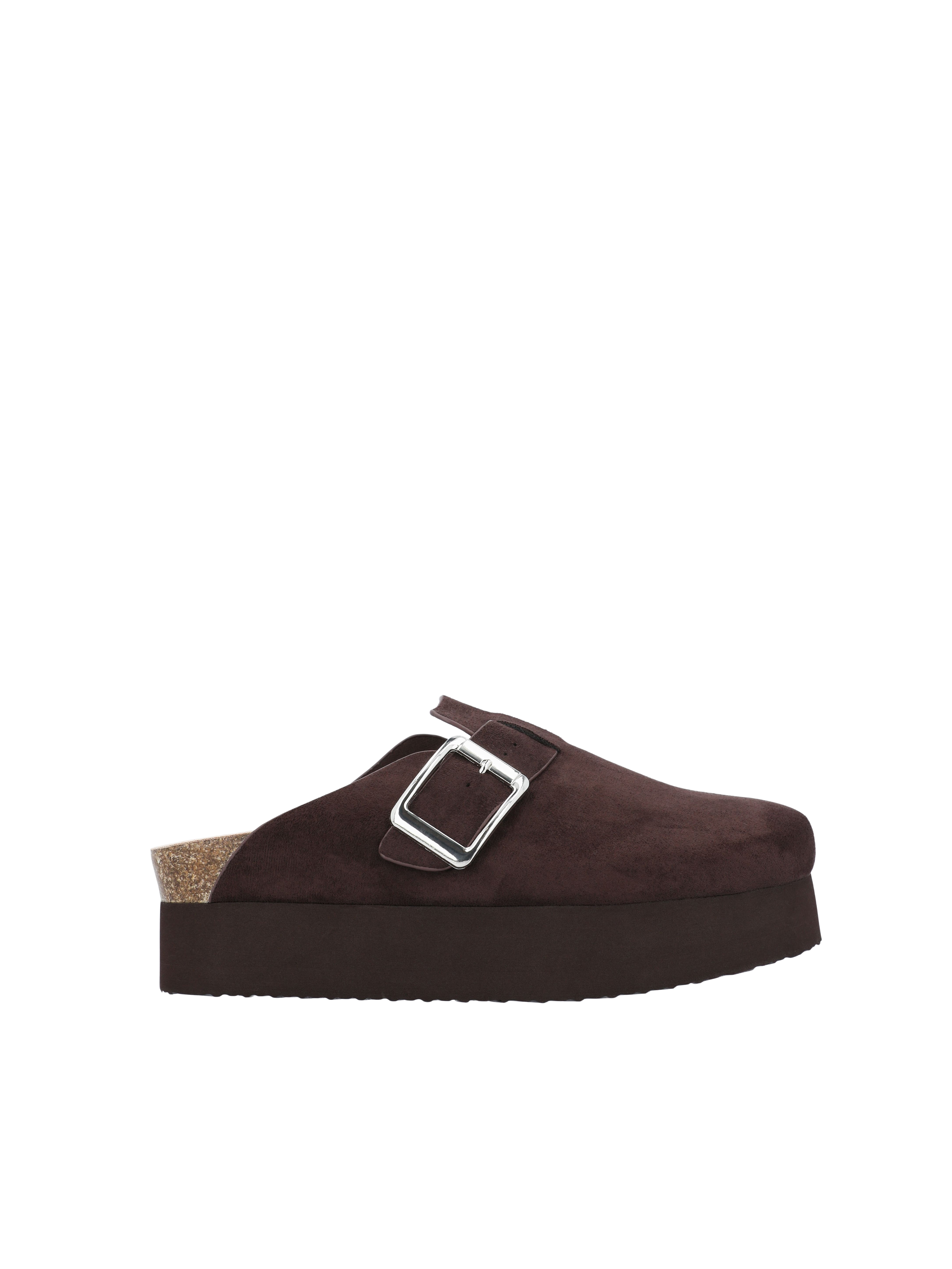 Madden NYC Women's Buckle Platform Clogs