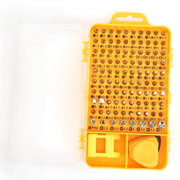 Juego De Destornilladores De Precisión, Juego De Puntas De Destornillador 98 Puntas De Destornillador Con Eje De Extensión Flexible Para Reparar Relojes Y Teléfonos Para Reparar
