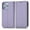 Purple, variant on Luxury PU Leather Wallet For iPhone 11 Pro, Folio Premium Leather Phone Case with Kickstand Card Holder Magnetic Flip Shockproof Protective Cover for iPhone 11 Pro 5.8 inch, Purple