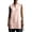 Light Pink, variant on Women's Solid Color Henley Neck Sleeveless Longline Cotton Linen Top, Loose Fit with Half Button Placket, Casual Summer Daily Wear for Beach or Home, Breathable and Lightweight Wine S