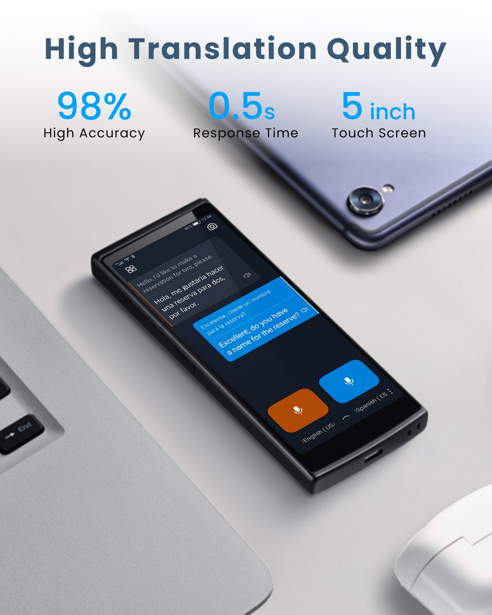 iFLYTEK Language Translator Real-Time Two-Way Smart iFLYTEK Language Translator Real-Time Two-Way Smart