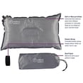 thumbnail image 2 of Pillow-To-Go Self Inflating Pillow - The Perfect Inflatable Travel Pillow 2-Pack, 2 of 3