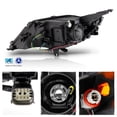 thumbnail image 2 of AKKON - Fits 2014 2015 2016 2017 2018 2019 2020 Chevy Impala Sedan [Halogen Type] Projector Black Headlights Pair Left+Right Replacement, 2 of 6