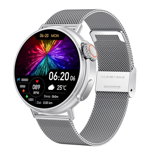 Reloj inteligente 1.6 Pantalla de borde estrecho Pantalla completa Batería grande Llamada Bluetooth A prueba de rayones